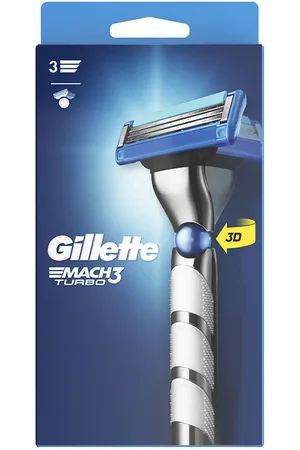 Gillette Afeitadoras & cuchillas Mach 3 Turbo Máquina + para hombre