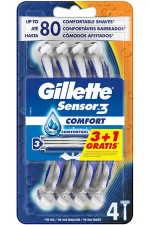 Gillette Afeitadoras & cuchillas Sensor3 Comfort Cuchilla Afeitar Desechable para hombre