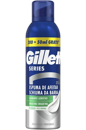 Gillette Afeitadoras & cuchillas Series Espuma De Afeitar Piel Sensible para hombre