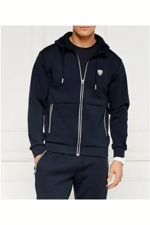 EA7 Jersey 8NPM20 PJ4EZ CORE PREMIUM-1562 ARMANI BLUE para hombre