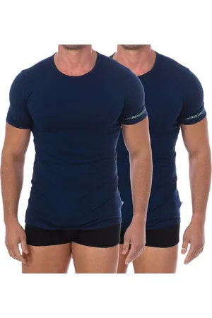Bikkembergs Camiseta interior BKK1UTS05BI-NAVY para hombre