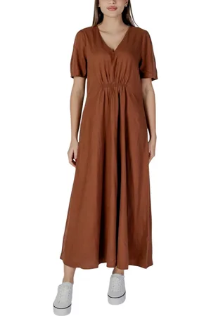 B YOUNG Vestido largo BYIMADRID VNECK 20813223 para mujer
