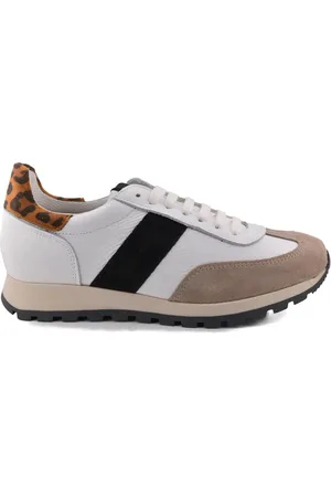 CASUAL Zapatos |Zapatillas piel blanca|Mujer para mujer