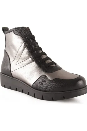 Chamby Botines Botines Casual plateados de Piel by para mujer