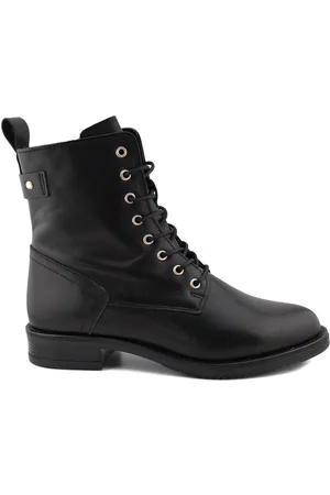CASUAL Botines Botines Urbanos de piel negros para mujer