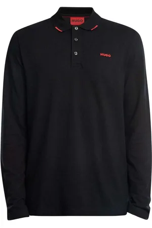 HUGO BOSS Polo Polo de manga larga con el logotipo de Derrikos para hombre
