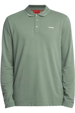 HUGO BOSS Polo Polo de manga larga con el logotipo de Derrikos para hombre
