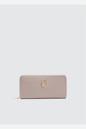 Liu Jo Cartera Cartera grande de nailon con cremallera alrededor para mujer