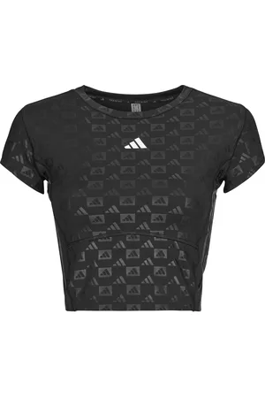 adidas Camiseta Hyperglam Training Emboss T-Shirt para mujer