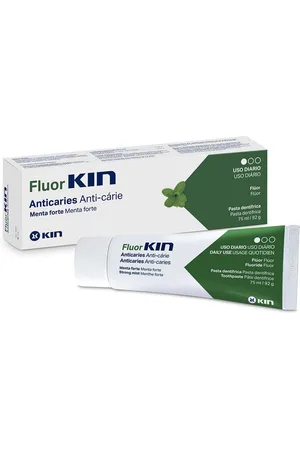 Kin Tratamiento corporal Fluor Anticaries Pasta Dentífrica para mujer