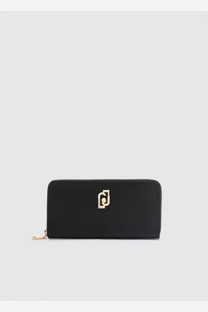 Liu Jo Cartera Cartera grande de nailon con cremallera alrededor para mujer