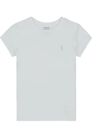 Ralph Lauren Camiseta SS CN TEE-TOPS-KNIT para niña