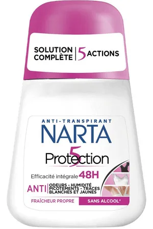 Narta Desodorantes 48h Protection 5-in-1 Deodorant - Clean Freshness 50ml para mujer