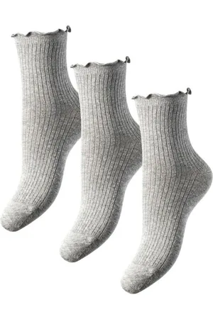 Pieces® Calcetines 17152795-LightGrey para mujer