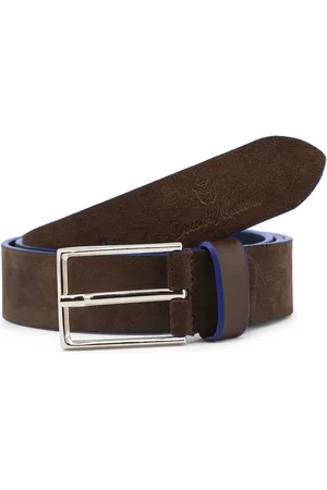 Duca Di Morrone Cinturón Belt - Leather Brown/Blue para hombre