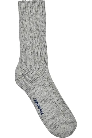 Birkenstock Calcetines altos Cotton Twist M Light Gray para hombre