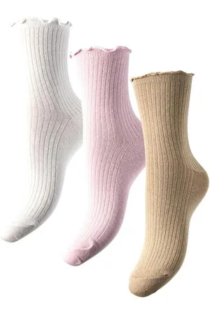 Pieces® Calcetines 17152795-BrightWhite para mujer