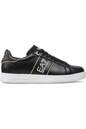 EA7 Deportivas Moda X8X102 XK346-M700 BLACK/GOLD para hombre
