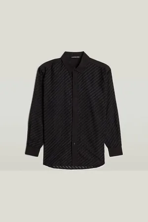 G-Star Camisa D25406-D404 BOYFRIEND SHIRT-8908 BLACK para mujer