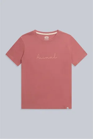 Animale Camiseta manga larga Marina para mujer