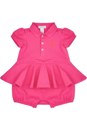 Ralph Lauren Vestido SS PEPLUM BU-ONE PIECE-SHORTALL para niña