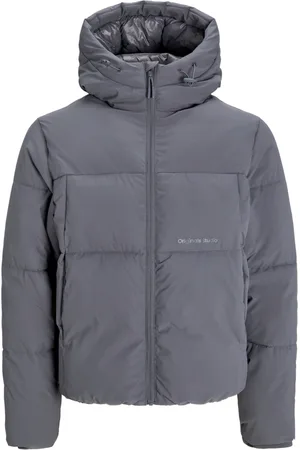 JACK & JONES Parka 12260433 JORVESTERBRO PUFFER JACKET AW24 SN IRON GATE para hombre