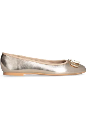 Liu Jo Bailarinas Bailarinas de piel laminada para mujer
