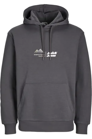 JACK & JONES Jersey 12266908 JCOLIMA LOGO SWEAT HOOD BF PAVEMENT para hombre