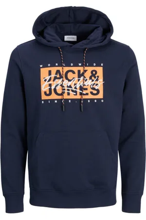 JACK & JONES Jersey 12268440 JJCOLTON SWEAT HOOD SKY CAPTAIN para hombre
