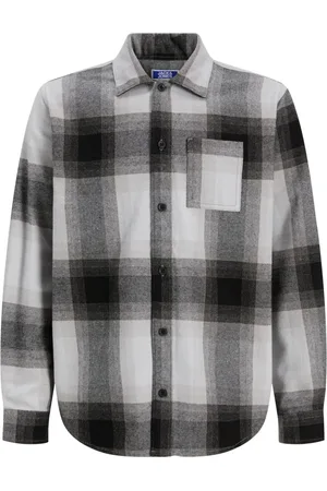 JACK & JONES Camisa manga larga 12278772 JCOREFLEX DARREN OVERSHIRT LS STYD JNR VAPOR BLUE para niño