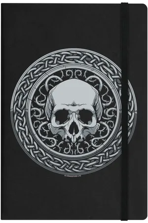 Grindstore Funda Portatil Roman Skull para mujer