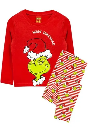 The Grinch Pijama Merry Grinchmas para niño
