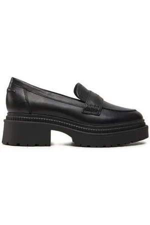 Guess Mocasines FLTFIN LEA14-BLACK para mujer