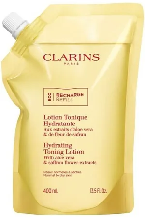 Clarins Desmaquillantes & tónicos Loción Tónica Hidratante Para Piel Normal A Seca Recarga para mujer