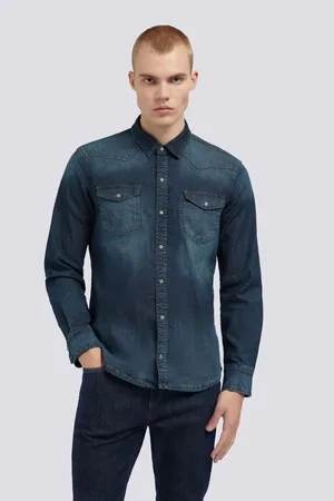 GAS Camisa manga larga 151495 021355-09MD para hombre