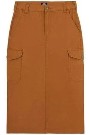 Dickies Falda DUCK CANVAS CARGO - DK0A4Z2R-0BD1 BROWN DUCK para mujer