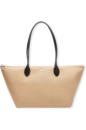 Lacoste Cartera Athena Bag - Eco Beige Noir para mujer