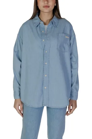 Calvin Klein Camisa OVERSIZED LS DENIM J20J225010 para mujer