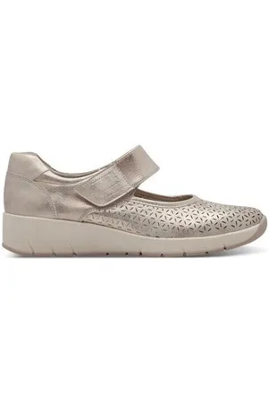 Jana Deportivas Moda DEPORTIVA 24644 TEJIDO METAL para mujer