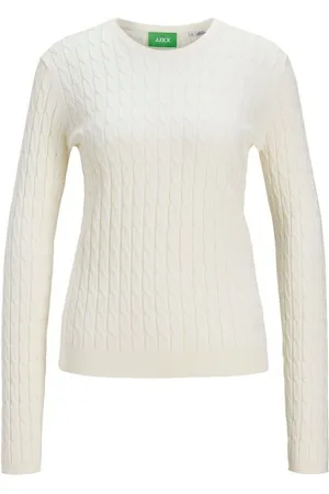 JJXX Jersey 12264850 CARA CONFY CABLE-VANILLA ICE para mujer
