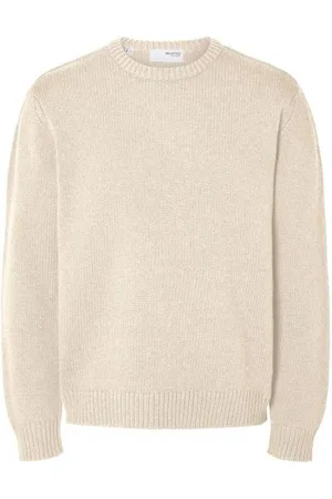SELECTED Jersey 16094643 CODY-OATMEAL para hombre