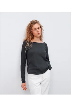 American Vintage Camiseta Sonoma Tee Vintage Black para mujer