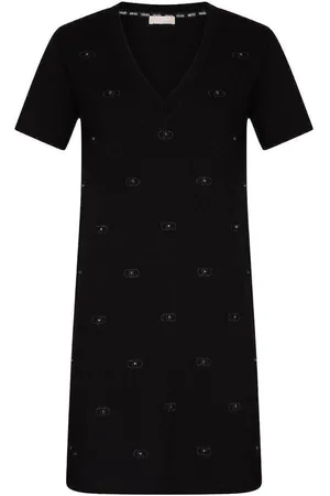 Liu Jo Vestidos Vestido de algodón con logotipo para mujer