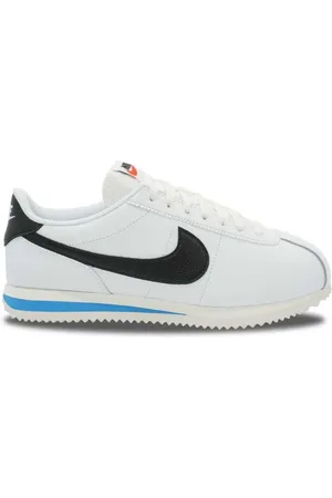 Nike Zapatillas Cortez Leather White Black para mujer