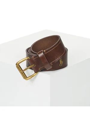 Ralph Lauren Cinturón RGD CHRM BT-CASUAL-TUMBLED LEATHER para hombre