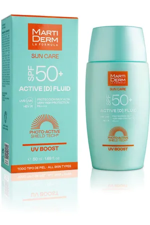 Martiderm Protección solar Sun Care Active Protector Solar Fluido Spf50+ para mujer