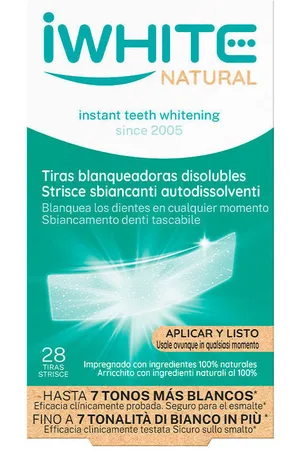 iWhite Tratamiento corporal Tiras Blanqueadoras Disolubles para mujer