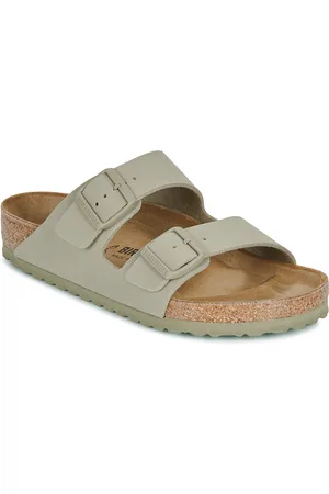 Birkenstock Sandalias Arizona BF Faded Khaki para mujer