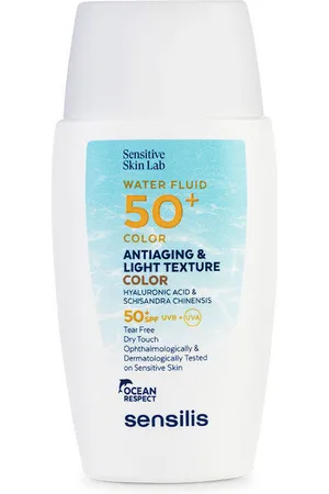 Sensilis Protección solar Antiaging Light Texture Color Crema Spf50+ para mujer