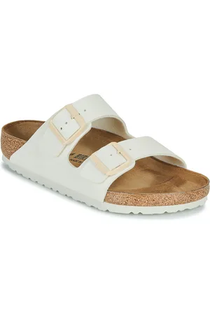 Birkenstock Sandalias Arizona BF Eggshell para mujer